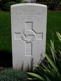 Klagenfurt War Cemetery - Lowther, Allan McLean